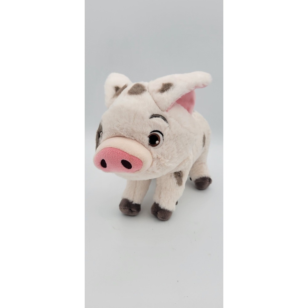 Disney Store Authentic Genuine Original Moana Pua Pig Plush 9" Stuffed Animal